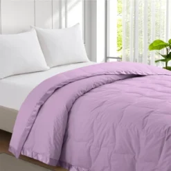 Peace Nest Ultra-Lightweight White Goose Down Feather Bed Blanket With Satin Trim -Baxton Studio Store GUEST 69a419bb 8293 4e9d b021 af3a915f70b6