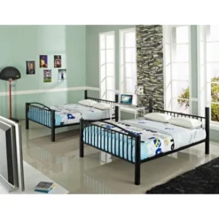 Aiden Bunk Bed - Powell -Baxton Studio Store GUEST 6a37aacb 015b 494e 95af 0a71dda27d19