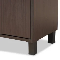 Rossin Wood 2 Door Entryway Shoe Cabinet - Baxton Studio -Baxton Studio Store GUEST 6d89059c e4b4 4358 b22c a174937acb54