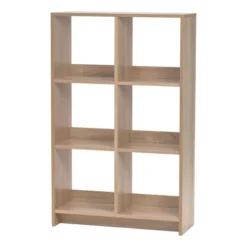 IRIS Heavy Duty 6 Cube Organizer Shelf -Baxton Studio Store GUEST 6f223f3d 44db 4b4f 8c69 42a2db894cf1