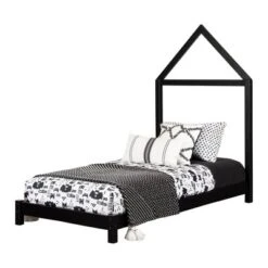 Sweedi Bed With House Frame Headboard - South Shore -Baxton Studio Store GUEST 6f94fd9b 1192 4e70 9be3 8c230a0adb46