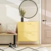 Cache 2 Door Shoe Storage Cabinet Yellow - Novogratz -Baxton Studio Store GUEST 6fe9e2d2 8b39 4437 8088 2bed4c2b1f5e
