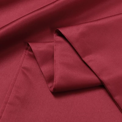 PiccoCasa Body Satin Silky For Hair And Skin Pillowcase Wine Red 20"x48" 2 Pcs 7 PiccoCasa Body Satin Silky For Hair And Skin Pillowcase Wine Red 20"x48" 2 Pcs - Image 5