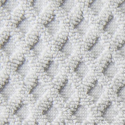 6pc Cotton Diamond Textured Hand Towel Set - Isla Jade 3 6pc Cotton Diamond Textured Hand Towel Set - Isla Jade