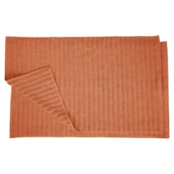 Classic Solid Eco-Friendly Modern Textured Premium Cotton Traditional 2-Piece Absorbent Bath Mat Set With Sturdy Cotton Backing By Blue Nile Mills -Baxton Studio Store GUEST 73cb197f a87b 44d8 9ef5 8cf8fb2488bf