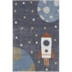 Nourison Kids Washable Space Rocketship Indoor Rug 29 Nourison Kids Washable Space Rocketship Indoor Rug -Baxton Studio Store GUEST 7655b8ce 84a7 427e 9459 90809a196a70