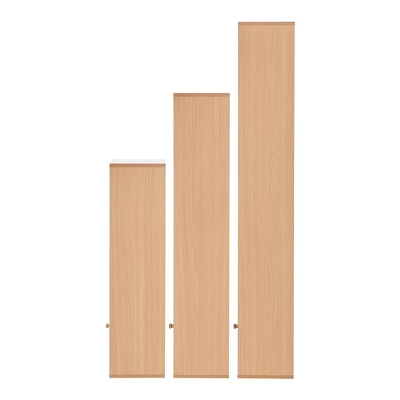 59" Set Of 3 Slim Cube Shelf Unit Towers - Danya B. 12 59" Set Of 3 Slim Cube Shelf Unit Towers - Danya B. - Image 10