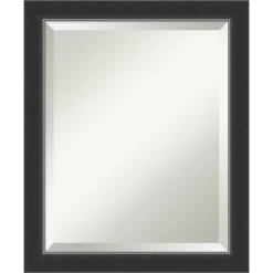 Amanti Art Corvino Black Narrow Beveled Wood Bathroom Wall Mirror 17 Amanti Art Corvino Black Narrow Beveled Wood Bathroom Wall Mirror -Baxton Studio Store GUEST 7ba47fe3 26ec 4b76 b6af 4ffdc910fb92