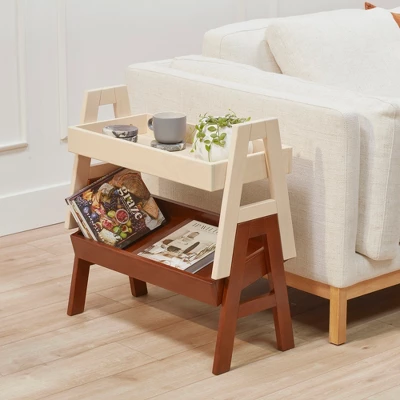 ECR4Kids Adjustable Stacking Shelf With Full Edge, Bookcase 7 ECR4Kids Adjustable Stacking Shelf With Full Edge, Bookcase - Image 5