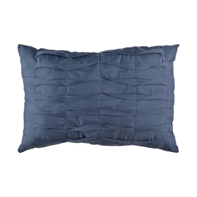 Danica Bed In A Bag Comforter Set Navy Blue Navy Blue/Off White - Lanwood Home 10 Danica Bed In A Bag Comforter Set Navy Blue Navy Blue/Off White - Lanwood Home - Image 8