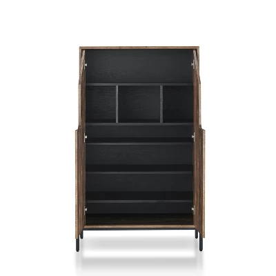 Vargo Storage Cabinet Reclaimed Oak - HOMES: Inside + Out 6 Vargo Storage Cabinet Reclaimed Oak - HOMES: Inside + Out - Image 4