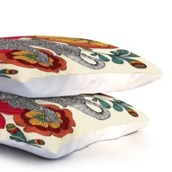 Valentina Ramos Clementine Pillow Sham Standard Red - Deny Designs -Baxton Studio Store GUEST 80cb8467 49f8 44f8 8520 c06d16a9ab91