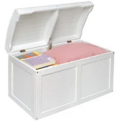 Badger Basket Hardwood Barrel Top Toy Chest -Baxton Studio Store GUEST 81b3c489 9326 478c b7c1 f5bbcb4eec0e