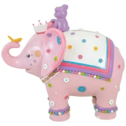 Northlight 5.75" Children's Pink Elephant With Monkey Coin Bank 8 Northlight 5.75" Children's Pink Elephant With Monkey Coin Bank -Baxton Studio Store GUEST 82132f86 0566 4d6a ae62 b1d288b9abd1