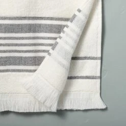 Multistripe Bath Towels Cream/Gray - Hearth & Hand™ With Magnolia -Baxton Studio Store GUEST 82d541a5 984c 4560 a2fc 306bc106083c