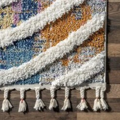 NuLOOM Ava Colorful Maze Kids Tassel Area Rug -Baxton Studio Store GUEST 8356fd3e cf3f 48ab ba5c 647c0d76d388