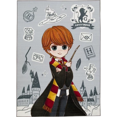 KC CUBS | Harry Potter Wizarding World Boy & Girl Kids Modern Décor For Nursery Bedroom Or Classroom Rug Carpet, Ron Weasley 8 KC CUBS | Harry Potter Wizarding World Boy & Girl Kids Modern Décor For Nursery Bedroom Or Classroom Rug Carpet, Ron Weasley - Image 6
