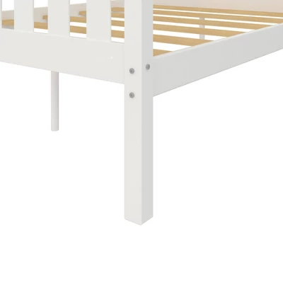 Full Over Full Petty Wood Bunk Bed With USB Port - Room & Joy 12 Full Over Full Petty Wood Bunk Bed With USB Port - Room & Joy - Image 10