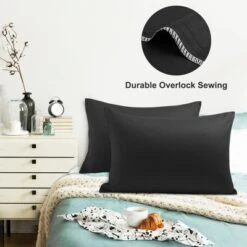 PiccoCasa Cotton Pillow Cover Cases Zippered Pillowcases 2 Pcs -Baxton Studio Store GUEST 84d7d43a 3865 4fad 895c b18cfdb0b52d