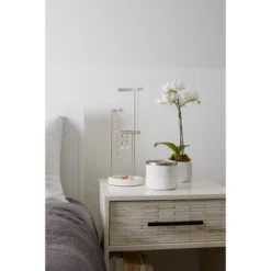 Tesora Jewelry Box White - Umbra 25 Tesora Jewelry Box White - Umbra -Baxton Studio Store GUEST 87bf2a10 dbe0 4474 863a 9dbb5aba1315