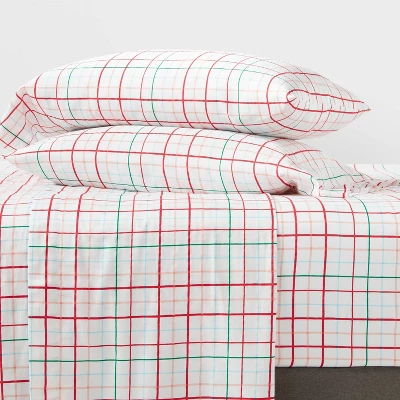 Cotton Holiday Sheet Set - Wondershop™ 3 Cotton Holiday Sheet Set - Wondershop™