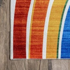 NuLOOM Classic Double Rainbow Machine Washable Kids Area Rug 17 NuLOOM Classic Double Rainbow Machine Washable Kids Area Rug -Baxton Studio Store GUEST 88b1e9aa b881 4d7c b552 60dfd95b8354