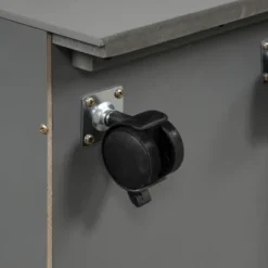 Twin Over Full Loft Bed With Cabinet - ModernLuxe -Baxton Studio Store GUEST 89270b3a d98f 4c2c a8cc 464db3131684