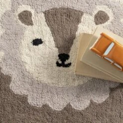 NuLOOM Reika Lion Cub Machine Washable Kids Area Rug -Baxton Studio Store GUEST 893c819c 143e 4bc7 bebf aef0d54ce06d