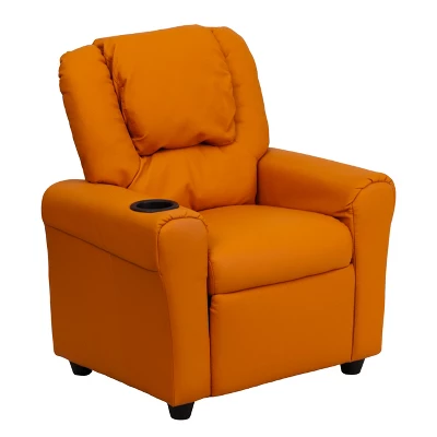 Emma And Oliver Contemporary Kids Recliner With Cup Holder And Headrest 20 Emma And Oliver Contemporary Kids Recliner With Cup Holder And Headrest - Image 18