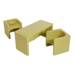 ECR4Kids Tri-Me Table & Chairs, Chair Set -Baxton Studio Store GUEST 8a25f379 f3ca 4004 b386 23c2f07af6e9