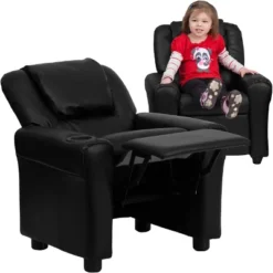 Emma And Oliver Contemporary Kids Recliner With Cup Holder And Headrest 24 Emma And Oliver Contemporary Kids Recliner With Cup Holder And Headrest -Baxton Studio Store GUEST 8a681007 fe88 4343 9a9c 249dea0c22e7