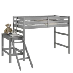 Loft Bed With Platform And Ladder - ModernLuxe 15 Loft Bed With Platform And Ladder - ModernLuxe -Baxton Studio Store GUEST 8af74315 9552 49fa a3ae e0d7e27b4f8a