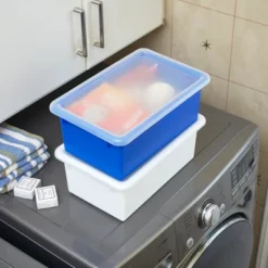 ECR4Kids Cubby Storage Bin With Non-Snap Lid, Plastic Conatiner, 10-Pack -Baxton Studio Store GUEST 8b1ad61a dc15 47a0 a3de bb9466547b4a