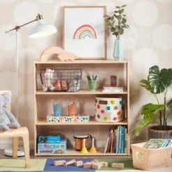 ECR4Kids Streamline 3-Shelf Storage Cabinet, 36in, Double-Sided -Baxton Studio Store GUEST 905127d3 4874 4003 a6b3 3910caf65ab5