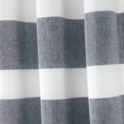 Cape Cod Stripe Yarn Dyed Cotton Shower Curtain - Lush Décor -Baxton Studio Store GUEST 9193d28e 1393 44bd 8423 349a99ab36c1