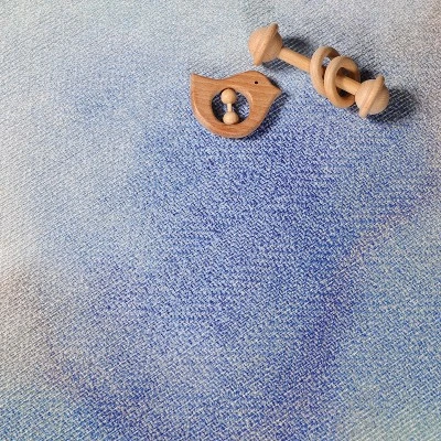 Colorful Blossom Kids Playroom Indoor Area Rug By Blue Nille Mills 6 Colorful Blossom Kids Playroom Indoor Area Rug By Blue Nille Mills - Image 4