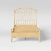 Twin Rattan Kids' Bed Natural - Pillowfort™ -Baxton Studio Store GUEST 93e79c3a bec1 4df2 a046 cefd774bb478