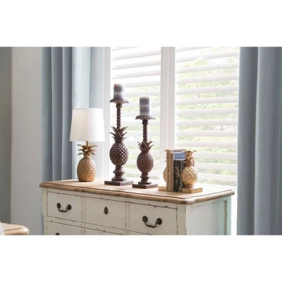 2pc Pineapple Bookend Set Bronze - Storied Home 9 2pc Pineapple Bookend Set Bronze - Storied Home - Image 7