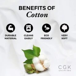 4 Piece 100% Cotton 400 Thread Count Sheet Set - CGK Linens -Baxton Studio Store GUEST 94ce888b 0e49 4c42 9d73 7989d0641f29