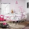 Twin Heaton Princess Carriage Canopy Kids' Bed - MiBasics -Baxton Studio Store GUEST 96081e4d 5c9a 4226 8ede 08ffec88c9ce