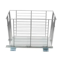 Household Essentials Pantry Vegetable And Fruit Bin Nickel -Baxton Studio Store GUEST 9691d2af 4aae 4beb 8df9 80a75f3c4caf