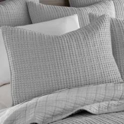 Mills Waffle Quilt And Pillow Sham Set - Levtex Home -Baxton Studio Store GUEST 97400199 759d 40b8 adbf 5e92a593cb44