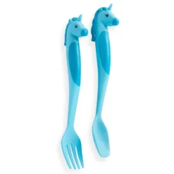 2pc Plastic Unicorns Utensil Set - Dinneractive 11 2pc Plastic Unicorns Utensil Set - Dinneractive -Baxton Studio Store GUEST 988cf864 c802 4edf 8623 46cc7b4fab79