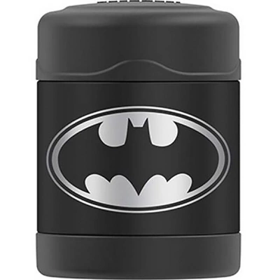 Thermos 10 Oz. Kid's Funtainer Batman Stainless Steel Food Jar - Silver/Black 3 Thermos 10 Oz. Kid's Funtainer Batman Stainless Steel Food Jar - Silver/Black