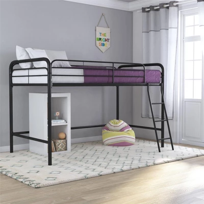 Adeline Junior Metal Loft Bed Black - Room & Joy 6 Adeline Junior Metal Loft Bed Black - Room & Joy - Image 4