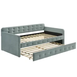 Twin Elyria Contemporary Tufted Daybed - MiBasics -Baxton Studio Store GUEST 99b266a5 7ff5 426d 8b6c a7fa162ee881