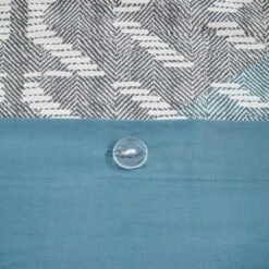 3pc Full/Queen Nova Duvet Cover Mini Set Blue -Baxton Studio Store GUEST 99c6adb8 8537 4ce6 8174 8ae1833464bd