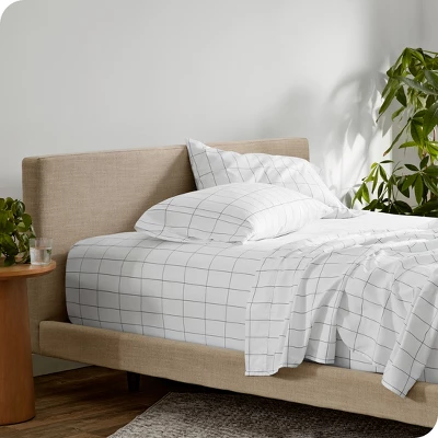 Printed Pattern Microfiber Sheet Set By Bare Home 4 Printed Pattern Microfiber Sheet Set By Bare Home - Image 2