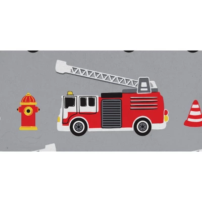 Fire Truck Print Kids' Apron - MU Kitchen 4 Fire Truck Print Kids' Apron - MU Kitchen - Image 2
