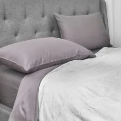 48"x72" Clean Comfort 20lbs Weighted Blanket With Removable Cover Gray - Sealy -Baxton Studio Store GUEST a084bc57 33f2 40bc a761 1e400b282c6d